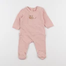 Vertbaudet - pyjama coton rose - 3 mois