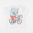 Vertbaudet - tee-shirt blanc - 9 mois