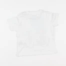 Vertbaudet - tee-shirt blanc - 9 mois
