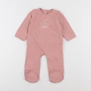 Vertbaudet - pyjama coton rose - 6 mois