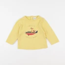 Tape à l'oeil - tee-shirt jaune - 9 mois