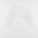 Zara - chemise blanc - 6/9 mois