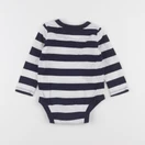 GAP - body tee-shirt bleu, blanc - 6/12 mois
