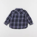 Boutchou - chemise bleu - 6 mois