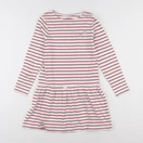 Vertbaudet - robe blanc, rouge - 7 ans