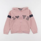 Vertbaudet - sweat rose - 8 ans