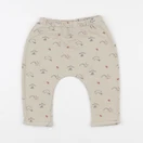 Vertbaudet - sarouel beige - 9 mois