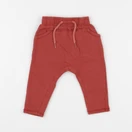 Vertbaudet - sarouel rouge - 3 mois