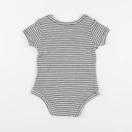 Vertbaudet - body bleu, blanc - 18 mois