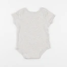 Vertbaudet - body gris - 12 mois