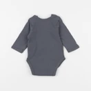 Vertbaudet - body gris - 1 mois