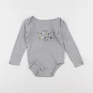 Vertbaudet - body gris - 24 mois