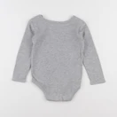 Vertbaudet - body gris - 24 mois