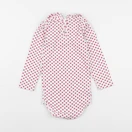 Petit Bateau - body à col rose - 24 mois