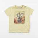 IKKS - tee-shirt jaune - 12 mois