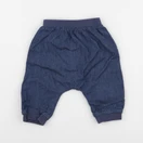 Boutchou - sarouel doublé bleu - 6 mois