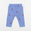 GAP - legging bleu - 3/6 mois