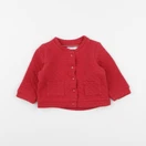 Boutchou - gilet rouge - 6 mois