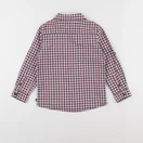 Okaidi - chemise bleu, rouge - 5 ans
