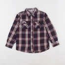 H&M - chemise bleu, rouge - 4/5 ans