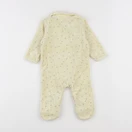 Vertbaudet - pyjama velours jaune - 6 mois