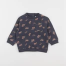 Vertbaudet - sweat gris - 6 mois