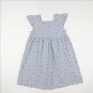 Vertbaudet - robe bleu, blanc - 12 ans