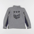 IKKS - polo gris - 6 ans