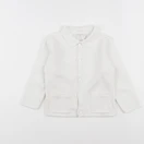 Jacadi - gilet blanc - 36 mois