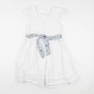Vertbaudet - robe blanc - 10 ans
