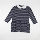 Vertbaudet - robe bleu, blanc - 10 ans