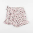 Vertbaudet - short beige, rouge - 10 ans