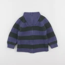 Boutchou - gilet bleu, vert - 18 mois