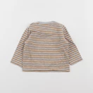Vertbaudet - tee-shirt gris, orange - 6 mois