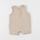 Vertbaudet - combinaison beige - 3 mois