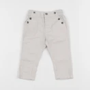 Vertbaudet - pantalon beige - 6 mois
