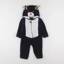 Vertbaudet - sur-pyjama bleu, blanc - 12 mois