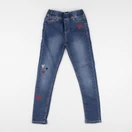 Vertbaudet - jegging bleu - 9 ans