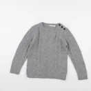 Monoprix - pull gris - 8 ans