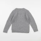 Monoprix - pull gris - 8 ans