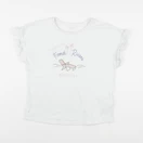Cyrillus - tee-shirt blanc - 10 ans