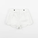 Jacadi - short blanc - 12 mois