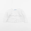 Jacadi - gilet blanc - 6 mois