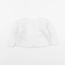 Jacadi - gilet blanc - 6 mois