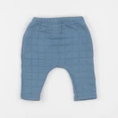 Petit Bateau - sarouel bleu - 3 mois