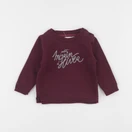 Bouchara - sweat rouge - 9 mois