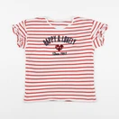 Vertbaudet - tee-shirt rouge - 8 ans