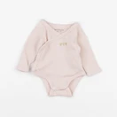 Vertbaudet - body rose - 1 mois