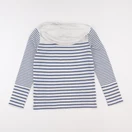 IKKS - tee-shirt bleu, blanc - 10 ans