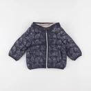 IKKS - doudoune réversible bleu, rose - 12 mois